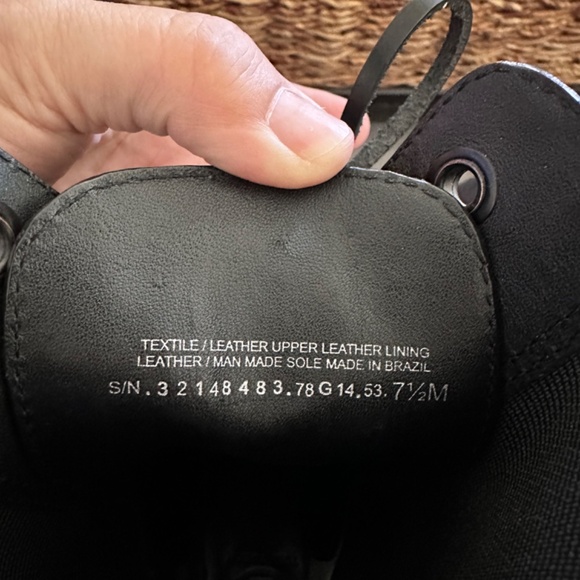 Tory Burch Black Combat Boots - Picture 6 of 6